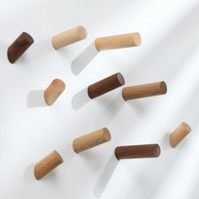 1pcs Wooden Hook Wall Hooks