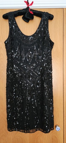 Elegant vintage flapper - elegant, dress