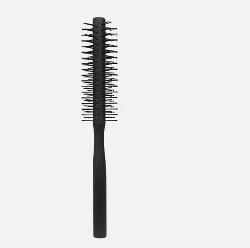 Small round hair brush - round, black