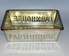 Vintage Farmhouse Loaf Tin Heavy Duty 18 x 12x 5.75cm