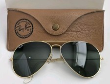 Ray-Ban Sunglasses Bausch And Lomb L0205 NVAS Vintage Aviator Olympics Gold