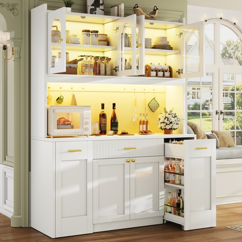 Tall kitchen cabinet 187cm - kitchen, led