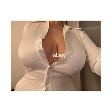 White Collared Button-Up Shirt