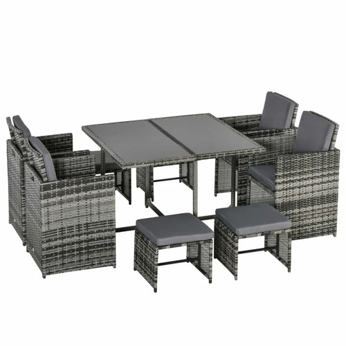 Seater cube rattan - rattan, garden