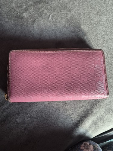 Pink gucci purse wallet - pink, gg