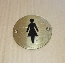 Vintage Womens Ladys Brass