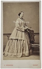 CDV DERBY LADY CRINOLINE DRESS