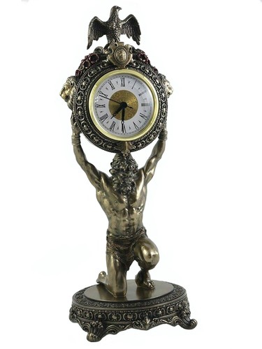 Atlas titan clock decor - atlas,