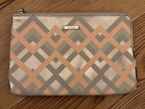 Stella dot metallic - metallic, clutch