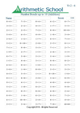 Number bonds - number, 10
