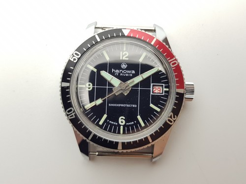 Vintage hanowa diver watch - hanowa,