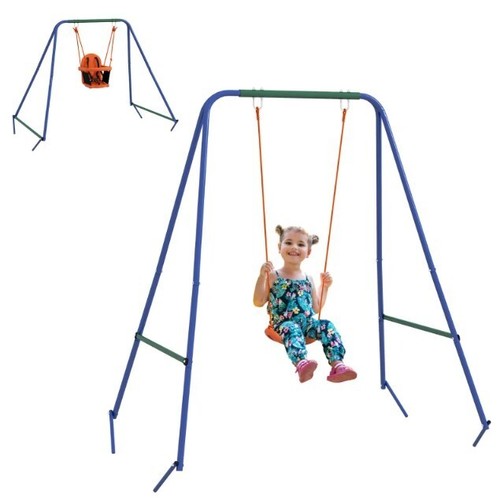 Garden swing set for toddlers - garden,