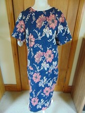 Per Una Suit Skirt and top suit Blue pink floral mix separates Size 10 Used VGC