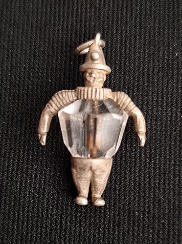 Vintage sterling silver clown - vintage,