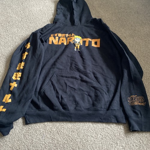 Naruto shippuden black hoodie - black,