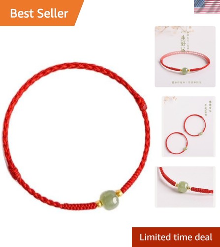 Real jade adjustable red - jade,