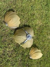 set of vintage Art Deco light