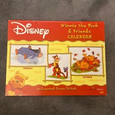 Disney Winnie the Pooh and Friends Calendar cross stitch ***PATTERNS  Only***