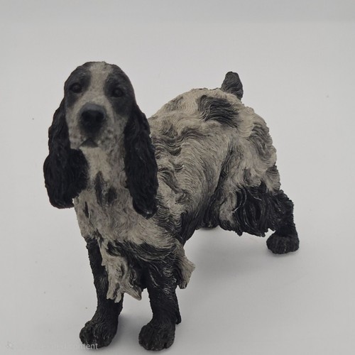 Blue roan spaniel figurine - roan,
