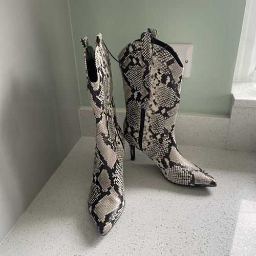 Guess snake skin boots - boots, cowboy