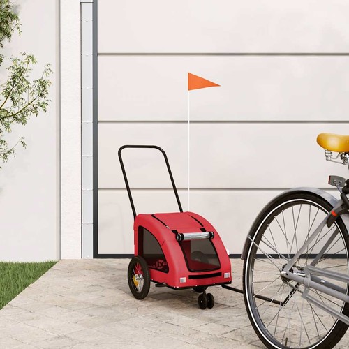 Dog bike trailer - dog,