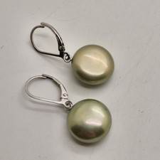 925 White Disc Honora Pearl