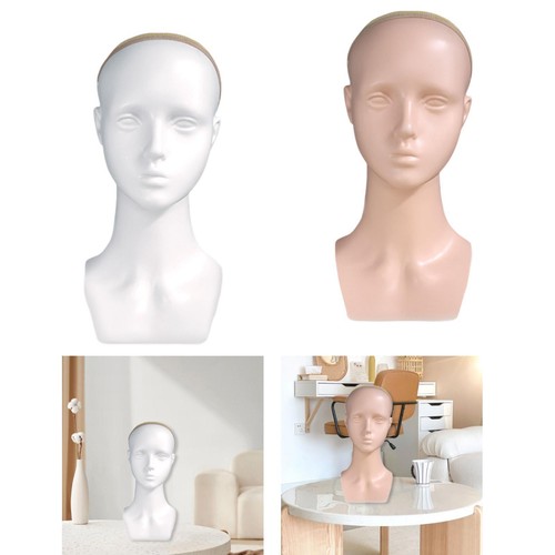 Bald mannequin head with - bald,