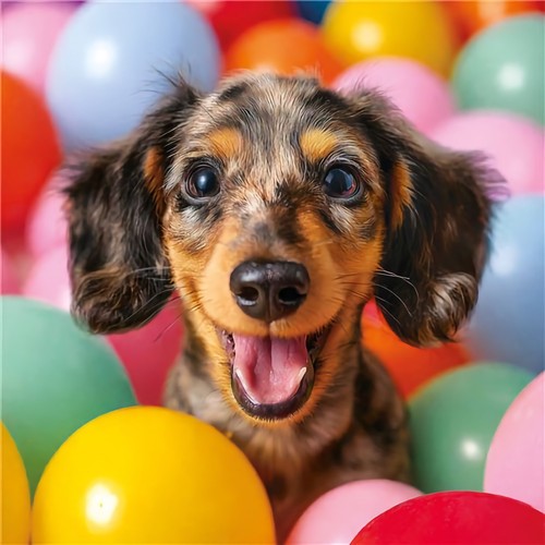 Dachshund birthday card - dachshund,