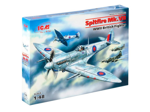 Icm spitfire vii wwii - 1:72, mk.vii