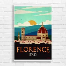 Vintage Florence Italy Canvas