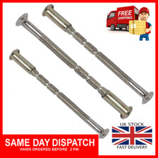 M3 M4 M5 SCREWS CONNECTING BOLTS WITH SLEEVES DOOR HANDLES SILVER KNOB ROSES 
