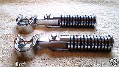 Footrests ribbed rubber - ribbed, &