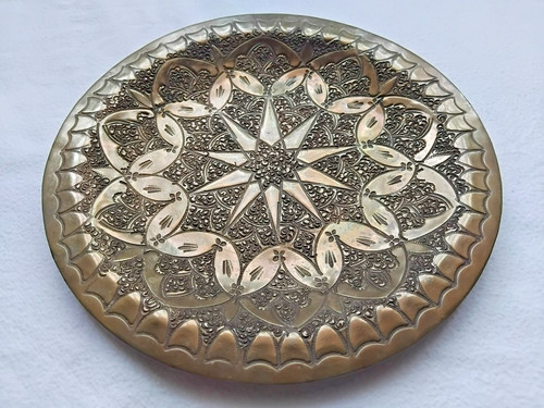 Vintage solid brass wall - vintage,