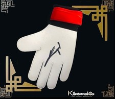 David Raya Signed Goalkeeper Arsenal Glove Exact Proof & Coa