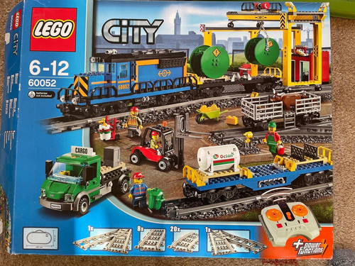 Lego city cargo train - cargo,