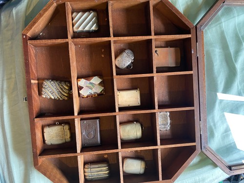 Antique vesta case - vesta,