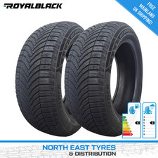 2X 205 55 16 ROYAL BLACK ALL SEASON 2 | BRAND NEW TYRES | 3 PEAK M+S XL 94W