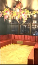Restaurant booth seating set - booth,