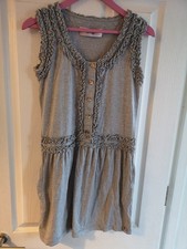 Ladies Grey Cotton Sleeveless