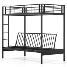 Metal Bunk Bed Convertible to