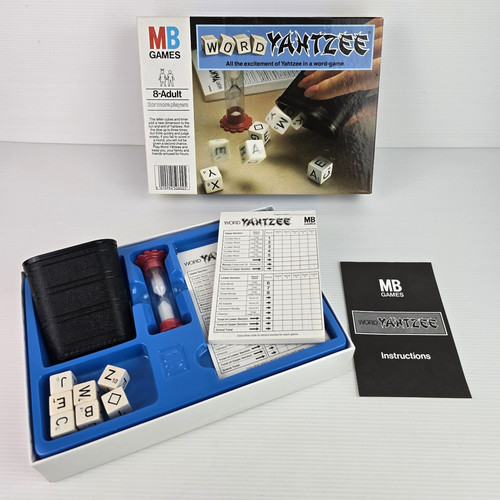 Vintage 1979 word yahtzee - word,