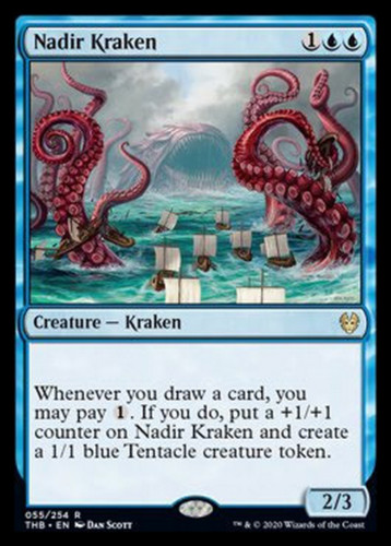 Nadir kraken theros mtg - nadir,