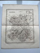 1844 county map of Shropshire