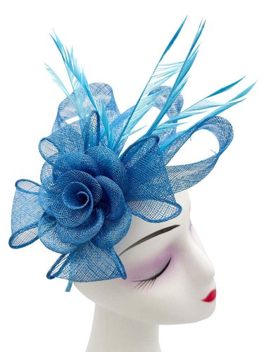Women flower fascinator clip - women,