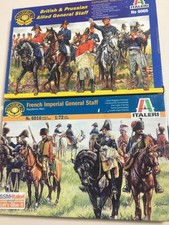 French Imperial General Staf & British Staff Italeri Loose 1/72 toy soldiers