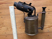 Vintage Brass Original Sievert Stockholm Sweden Blow Torch Lamp 0.5L ~1 Pint