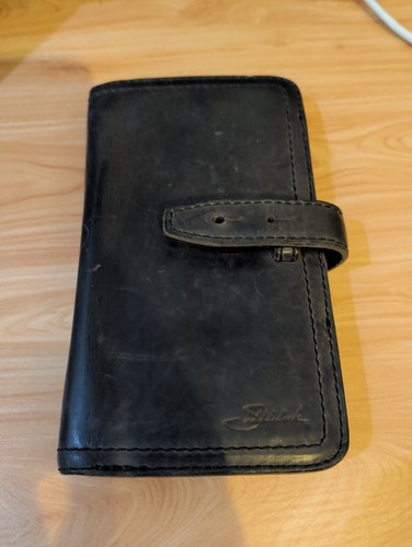 Saddleback leather big wallet - leather,