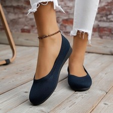 Womens Ballet Dolly Pumps On