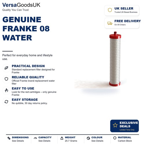 Genuine water filter - water,