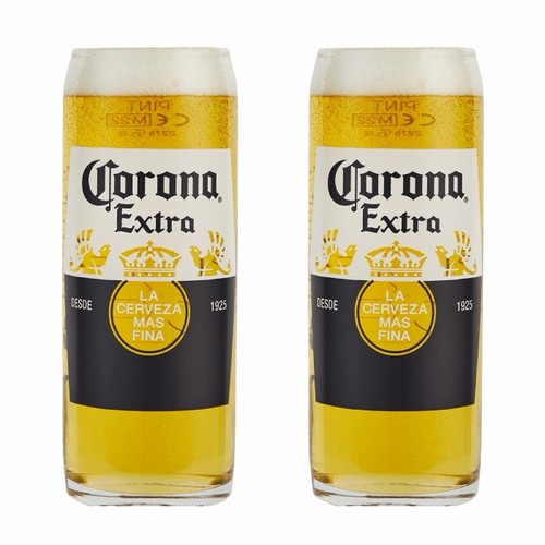 Corona pint glasses 20oz - pint,